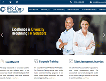 Tablet Screenshot of iris-corp.com
